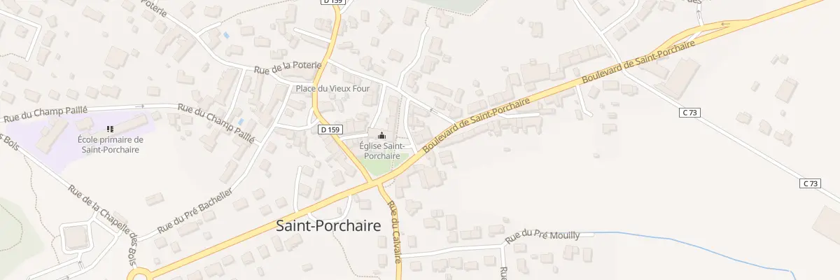 Plan du 9 Bd St Porchaire à Bressuire
