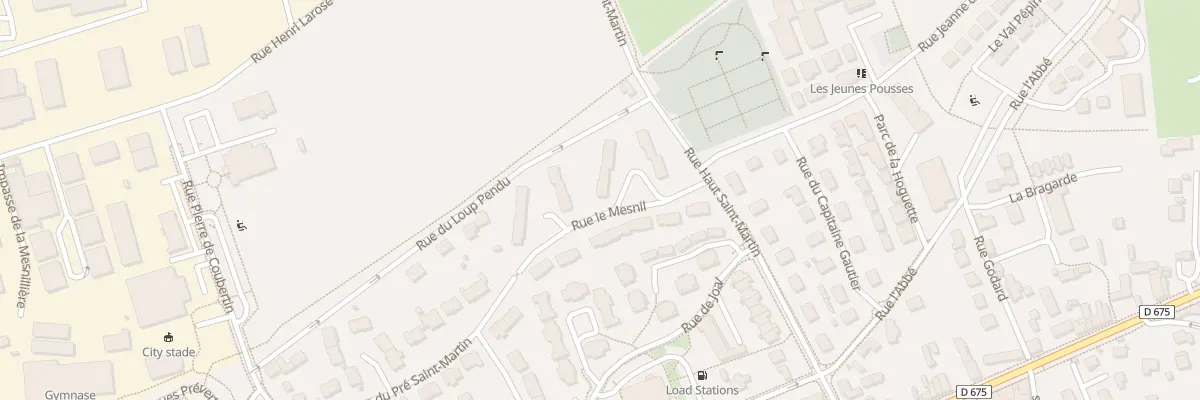 Plan du 18 Rue Le Mesnil à Verson