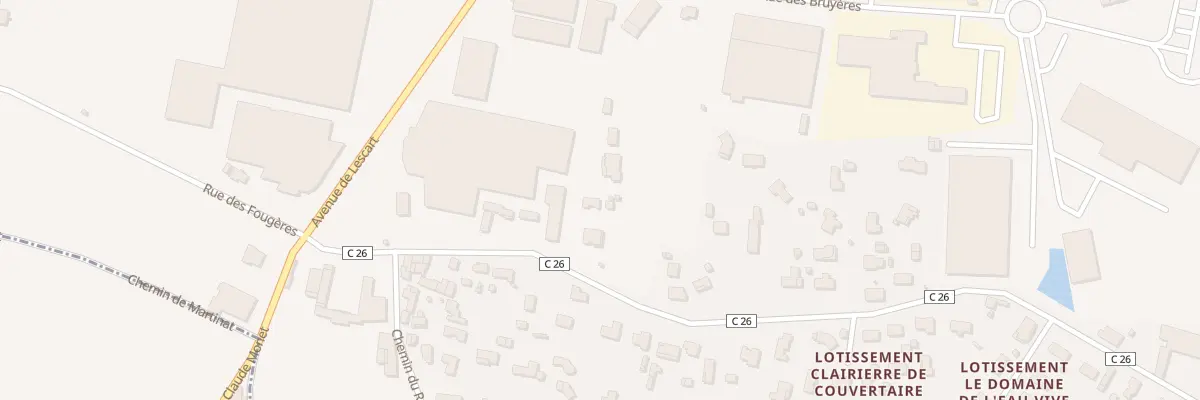 Plan du 41B Che de Couvertaire à Saint-Loubès