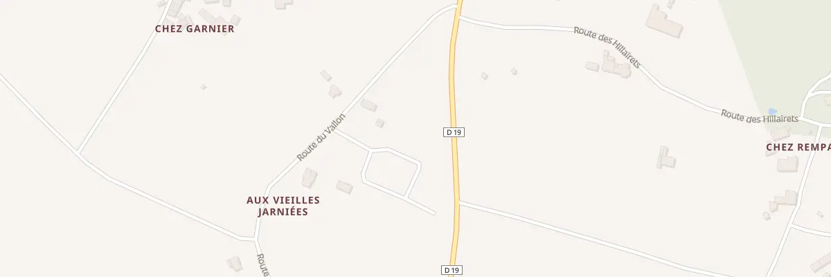 Plan du 3 Aux Vieilles Jarniees à Saint-Simon-de-Bordes