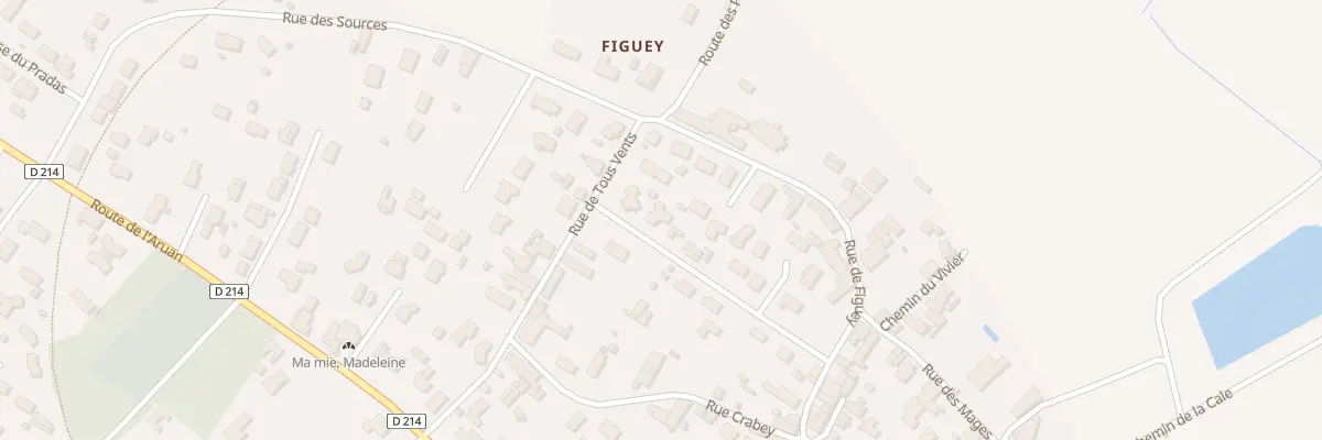 Plan du 15 Rue des Muscadelles à Beautiran