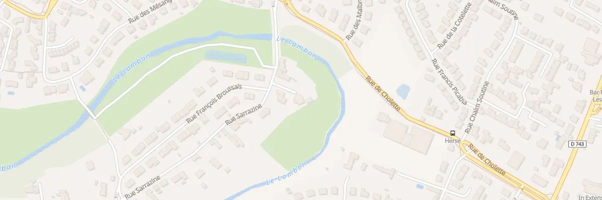 Plan du 140 Rue Sarrazine à Niort