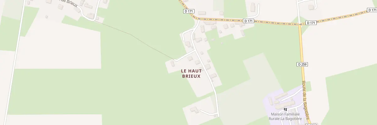 Plan du 5114 La Bagotiere aux Moutiers-en-Cinglais