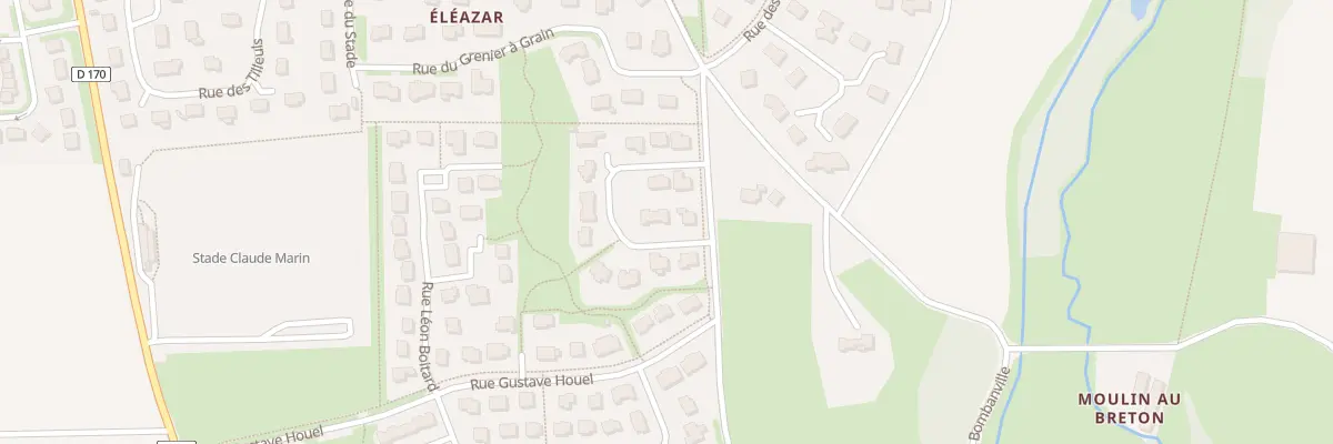 Plan du 2 Rue Abbé Pinçon à Thaon