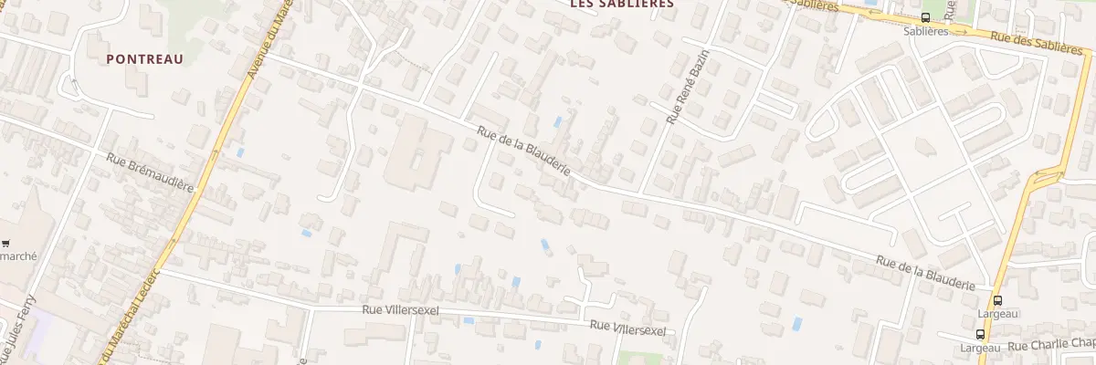 Plan du 40 Rue de la Blauderie à Niort