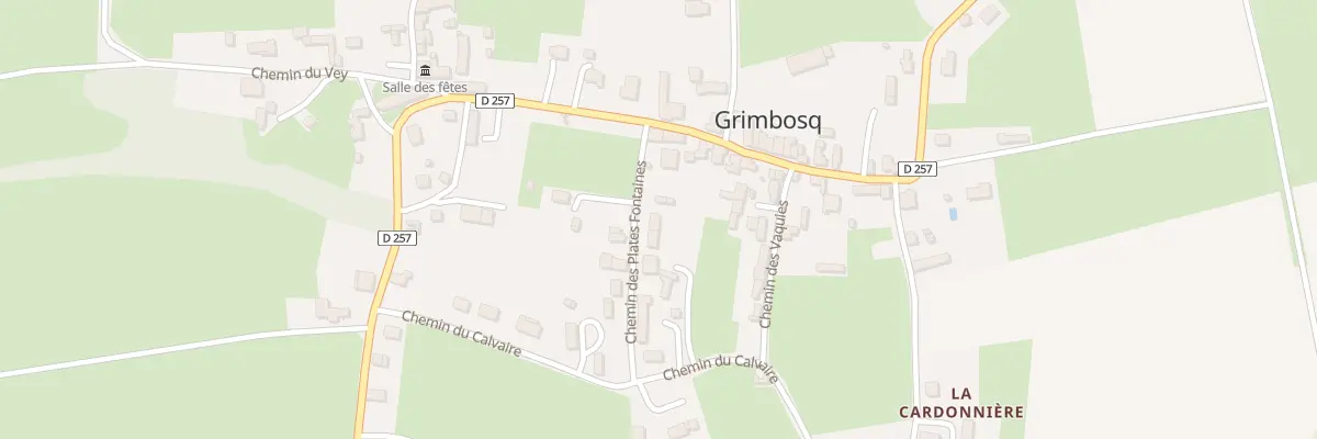 Plan du 67 Che des Plates Fontaines à Grimbosq