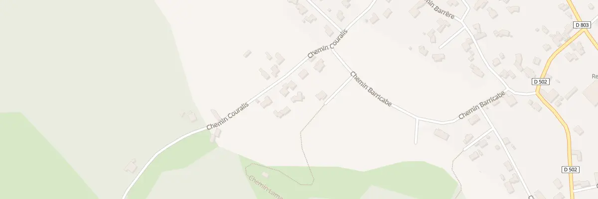 Plan du 31 Che Couralis à Laroin