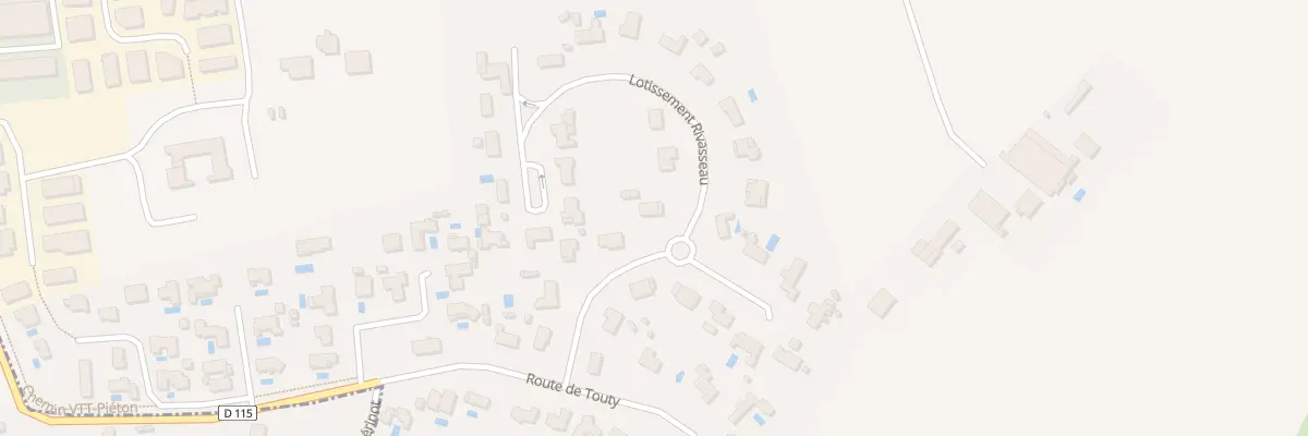 Plan du 5 Lot Rivasseau à Pompignac