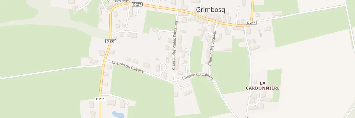 Plan du 115 Che des Plates Fontaines à Grimbosq
