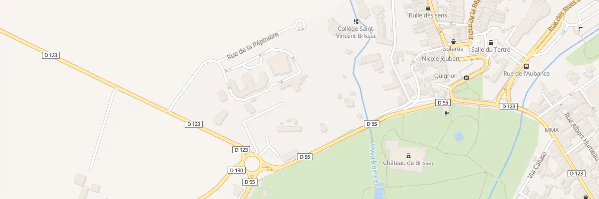 Plan du 208 Rue de la Briqueterie à Brissac Loire Aubance