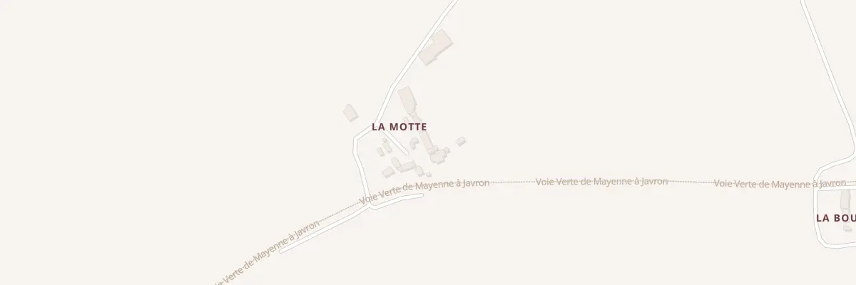 Plan du 3 La Motte à Marcillé-la-Ville