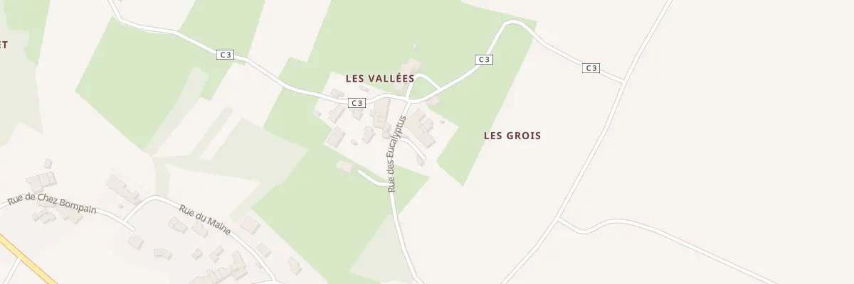 Plan du 3 Imp des Lys à Brizambourg