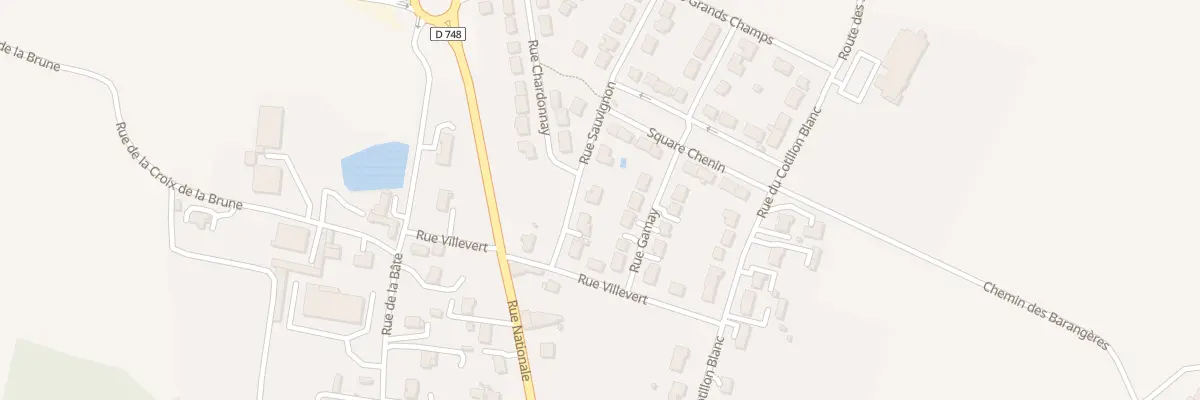 Plan du 4 Rue Sauvignon à Terranjou