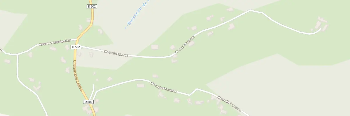Plan du 28 Che Marca à Saint-Faust
