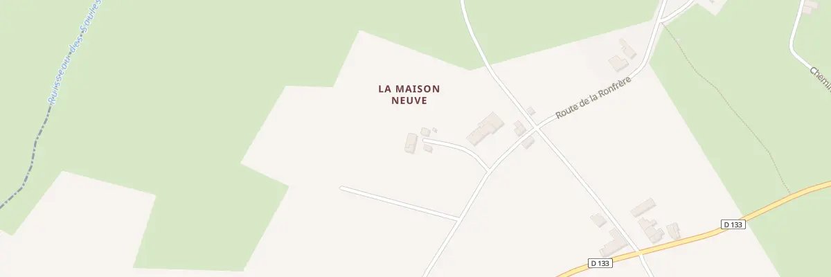 Plan du 5168 La Maison Neuve au Retail