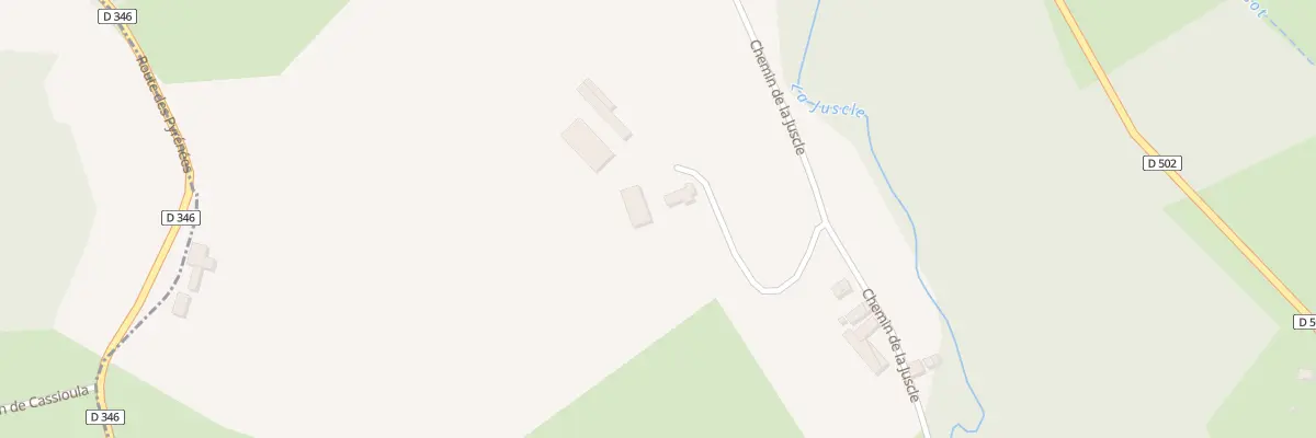 Plan du 272 Che La Juscle à Saint-Faust