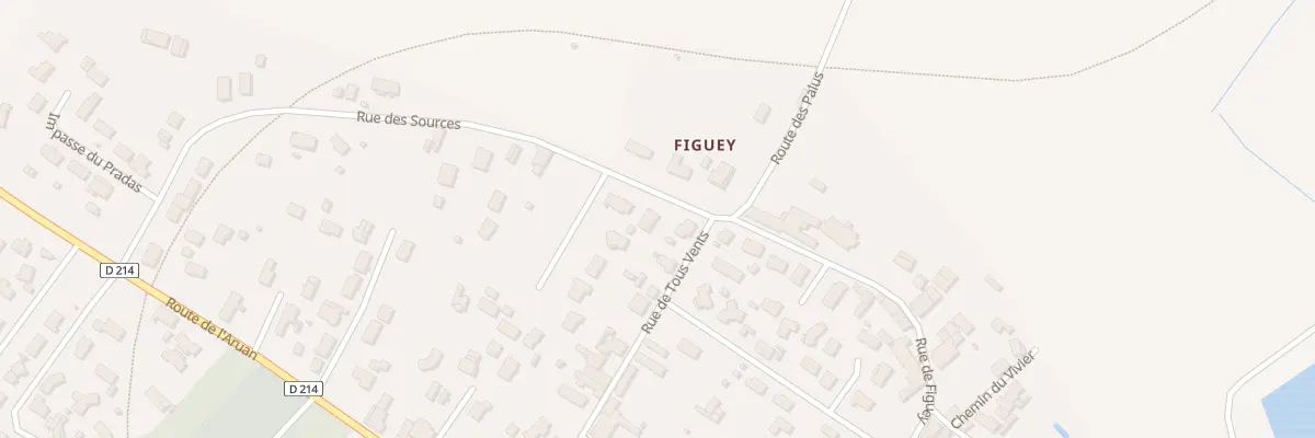 Plan du 9 Rue Cantugean à Beautiran