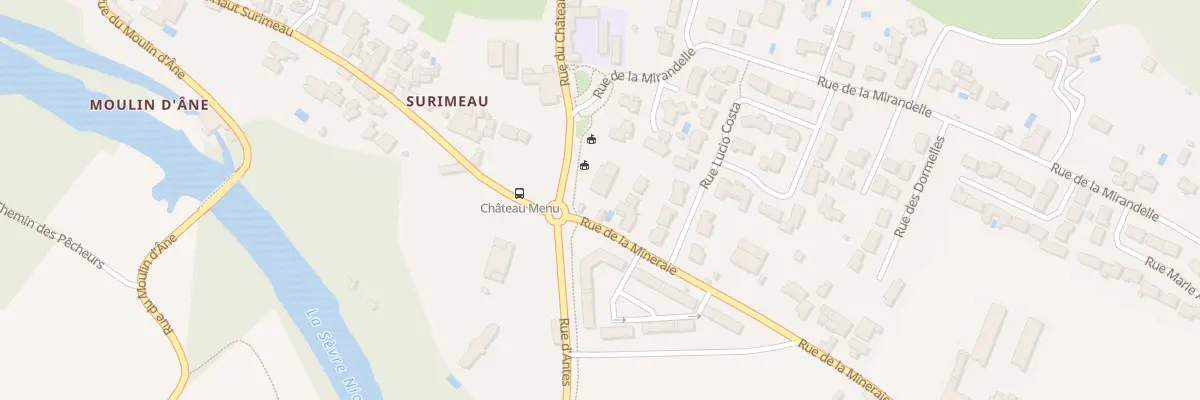 Plan du 1A Rue de la Mineraie à Niort
