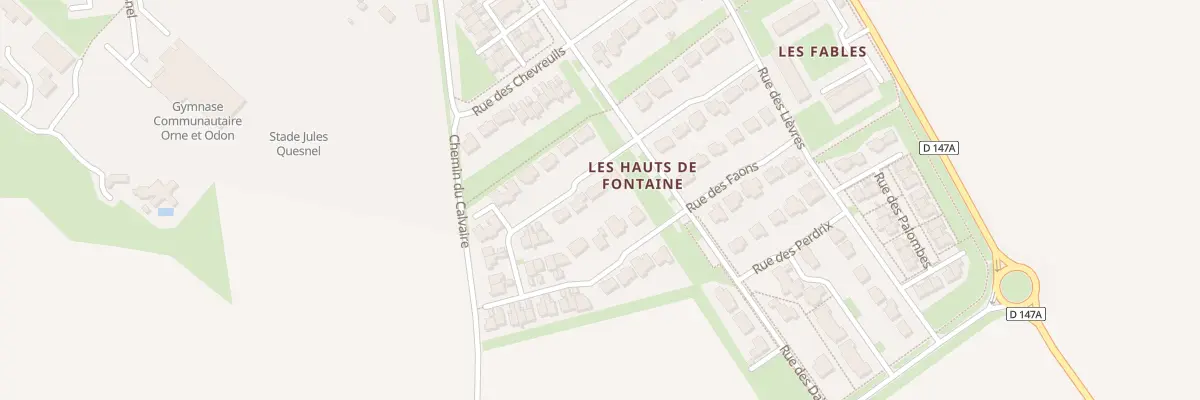 Plan du 15 Rue des Daguets à Fontaine-Étoupefour