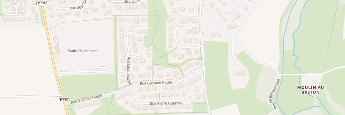 Plan du 7 Rue Abbé Pinçon à Thaon