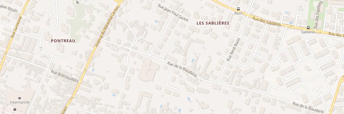 Plan du 29B Rue de la Blauderie à Niort