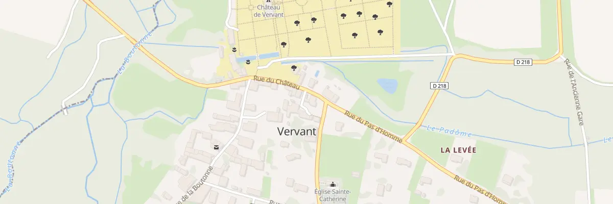 Plan du 1 Imp du Vieux Four à Vervant