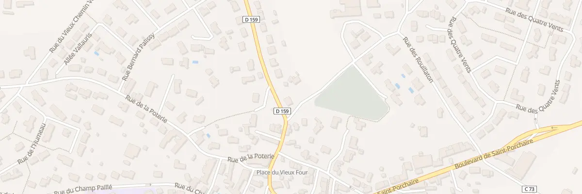 Plan du 22 Rue Francois de Liniers à Bressuire