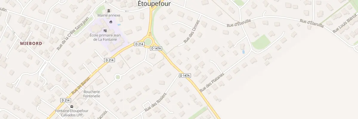 Plan du 5 Av des Capelles à Fontaine-Étoupefour