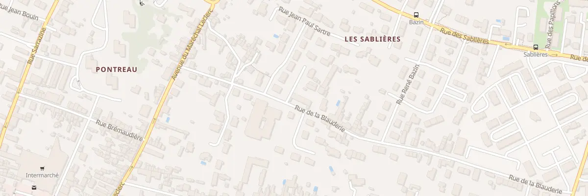 Plan du 29 Rue de la Blauderie à Niort