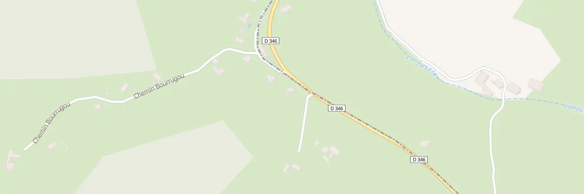Plan du 2201 Rte d’Aubertin à Lasseube