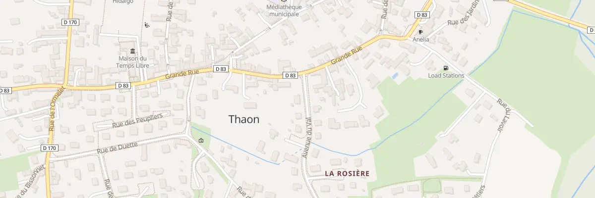 Plan du 15 Av du Val à Thaon