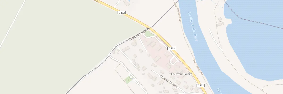 Plan du 1 Che Toujarot à Laroin