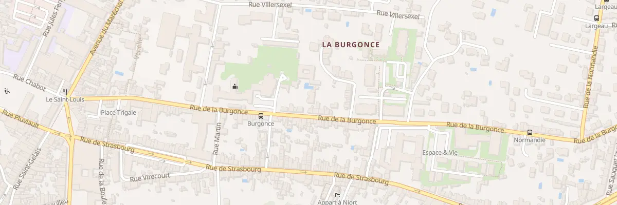 Plan du 53 Rue de la Burgonce à Niort