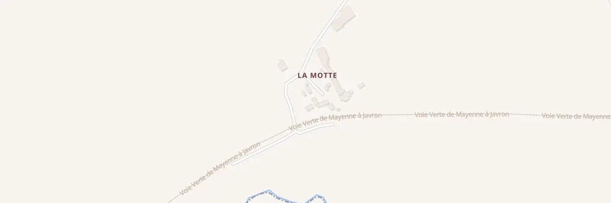 Plan du 2 La Motte à Marcillé-la-Ville