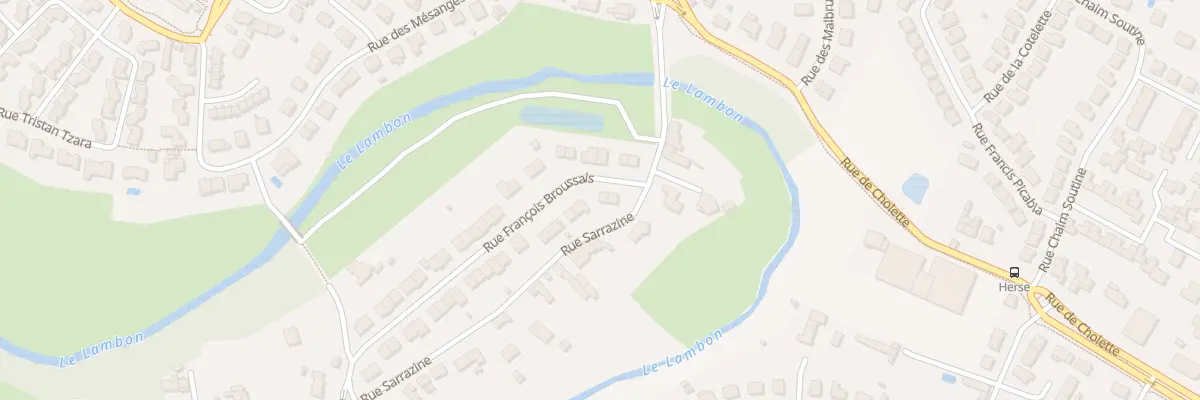 Plan du 40 Rue François Broussais à Niort