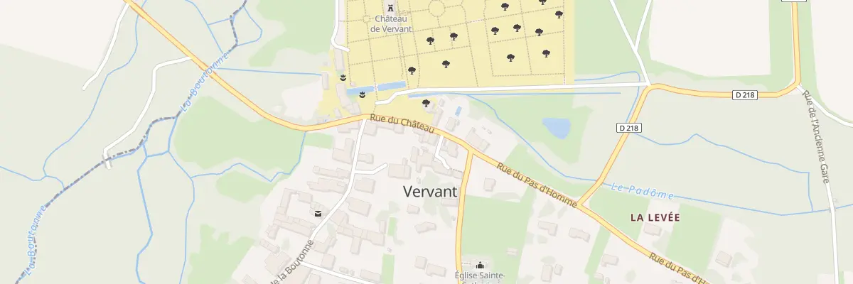 Plan du 4 Imp du Vieux Four à Vervant