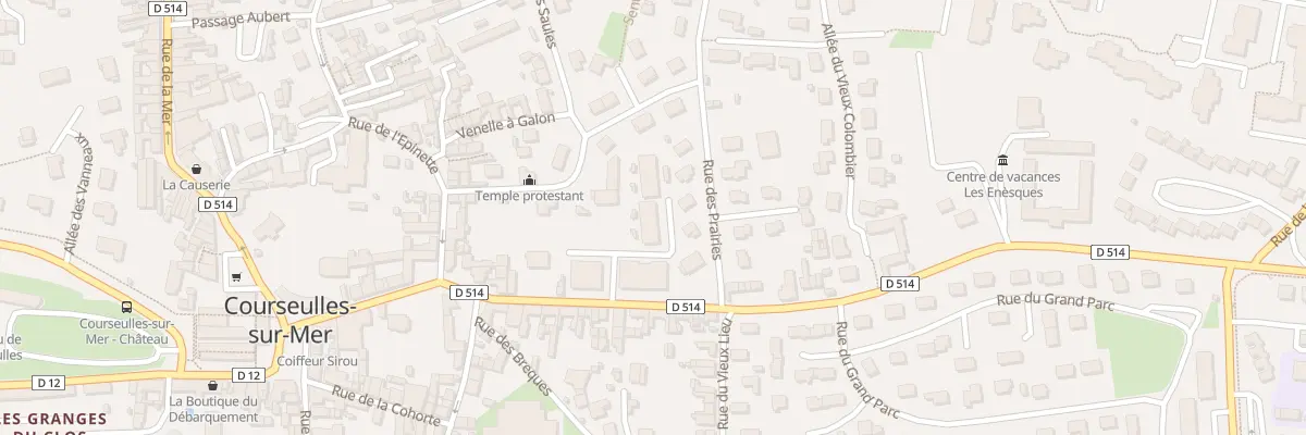Plan du 11B Rue Emile Héroult à Courseulles-sur-Mer