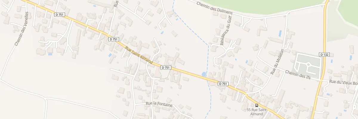 Plan du 41 Rue St Almand aux Garennes sur Loire