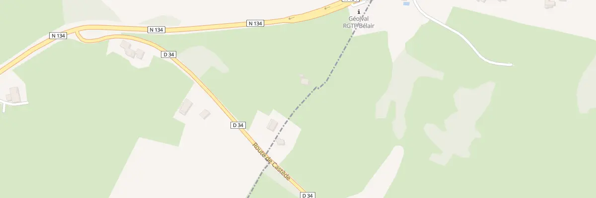 Plan du 4 Cd 34 à Buziet