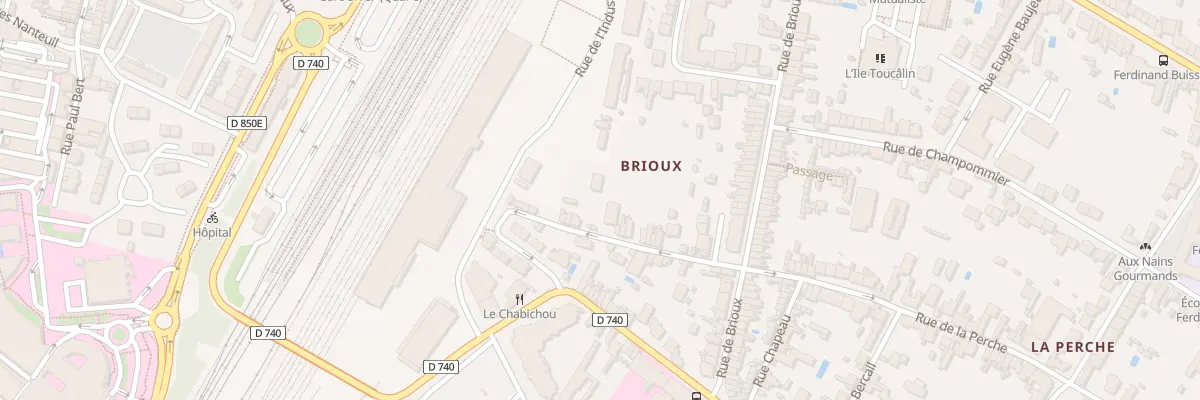 Plan du 15B Rue de la Perche à Niort