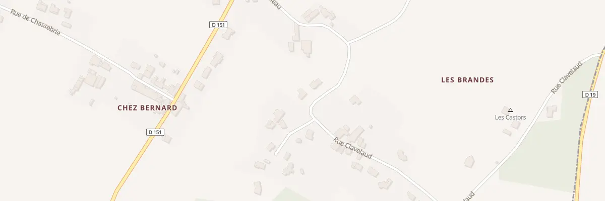 Plan du 41 Rue Clavelaud à Saint-Simon-de-Bordes