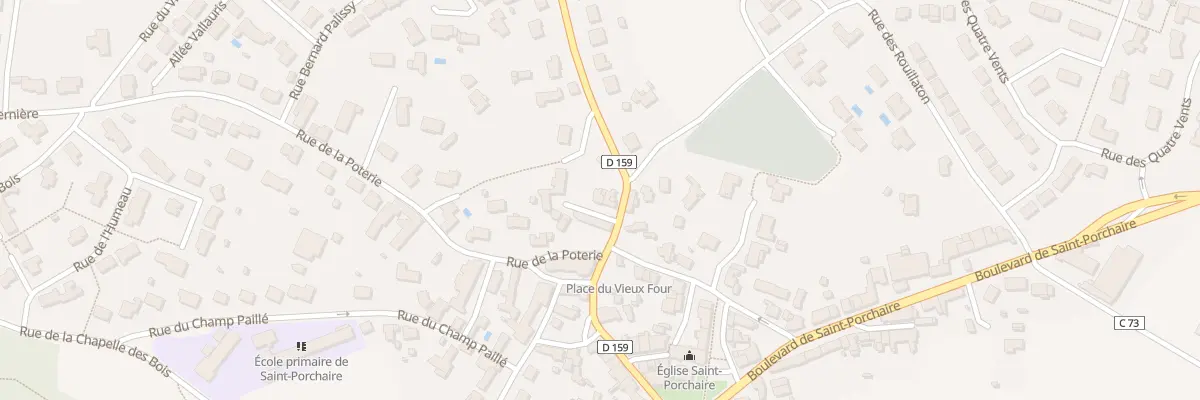Plan du 1 Imp de la Ferme St Porchaire à Bressuire