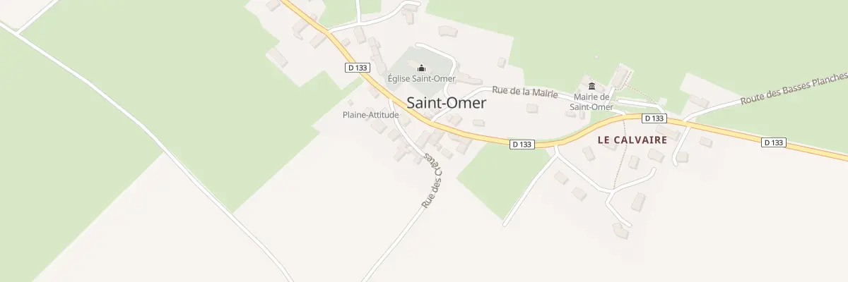 Plan du 3 Rue des Crêtes à Saint-Omer