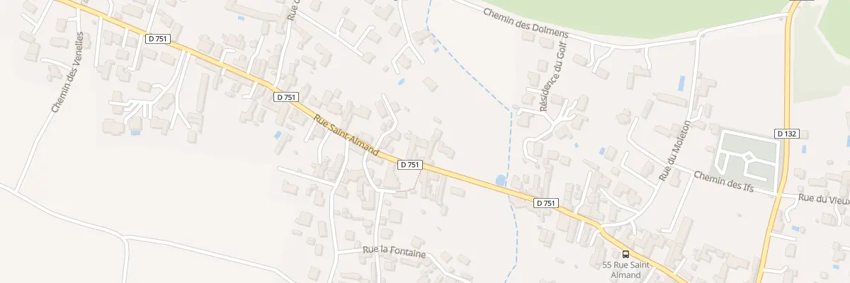 Plan du 39 Rue St Almand aux Garennes sur Loire