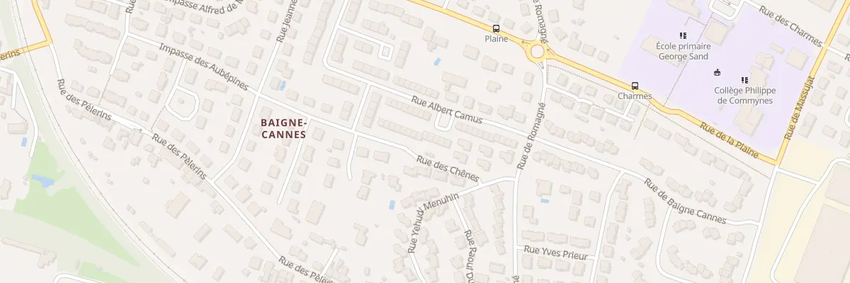 Plan du 46 Rue Albert Camus à Niort