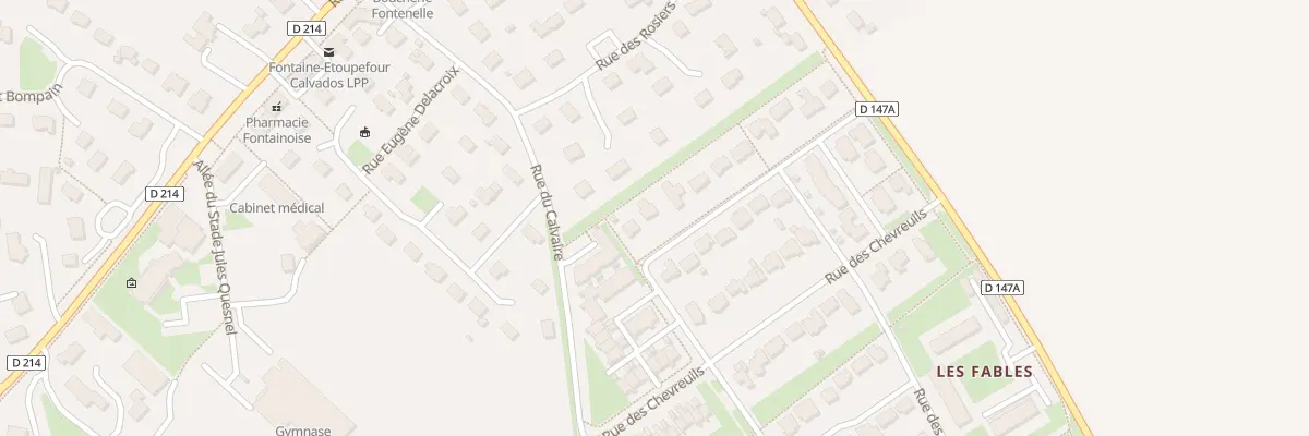 Plan du 18 Rue des Daims à Fontaine-Étoupefour