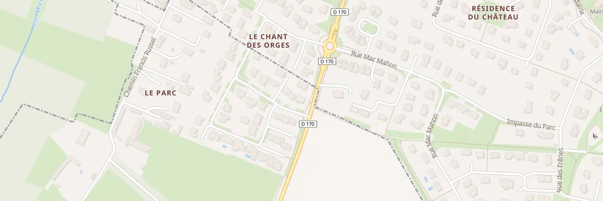 Plan du 1 Rue des Rochambelles à Rosel