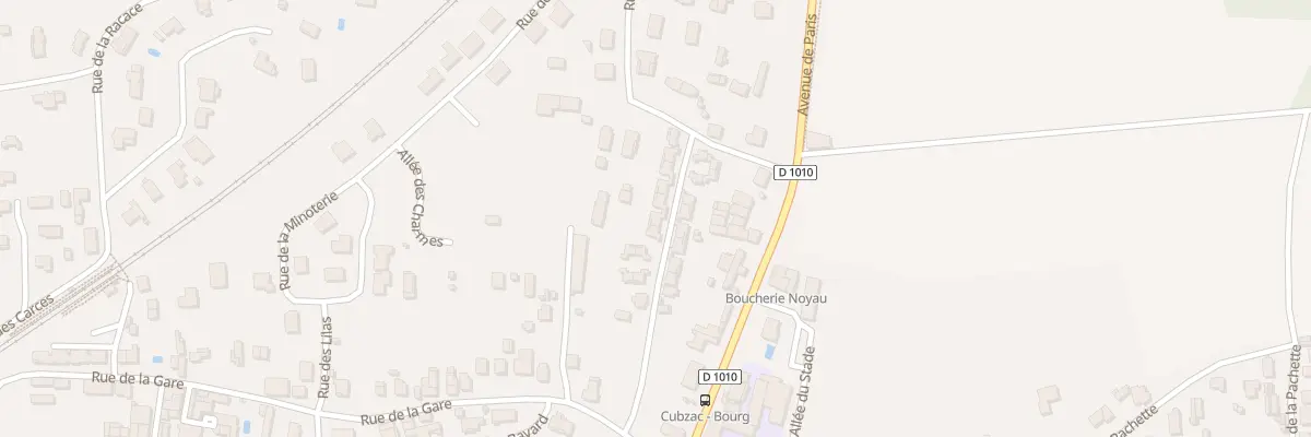 Plan du 15 Rue Francois Mitterand à Cubzac-les-Ponts