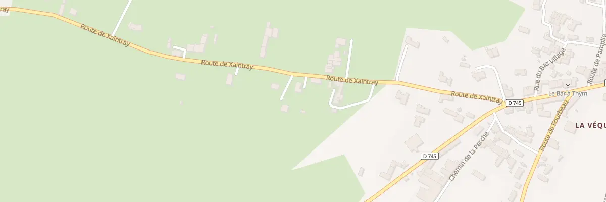 Plan du 33 Rte de Xaintray à Surin