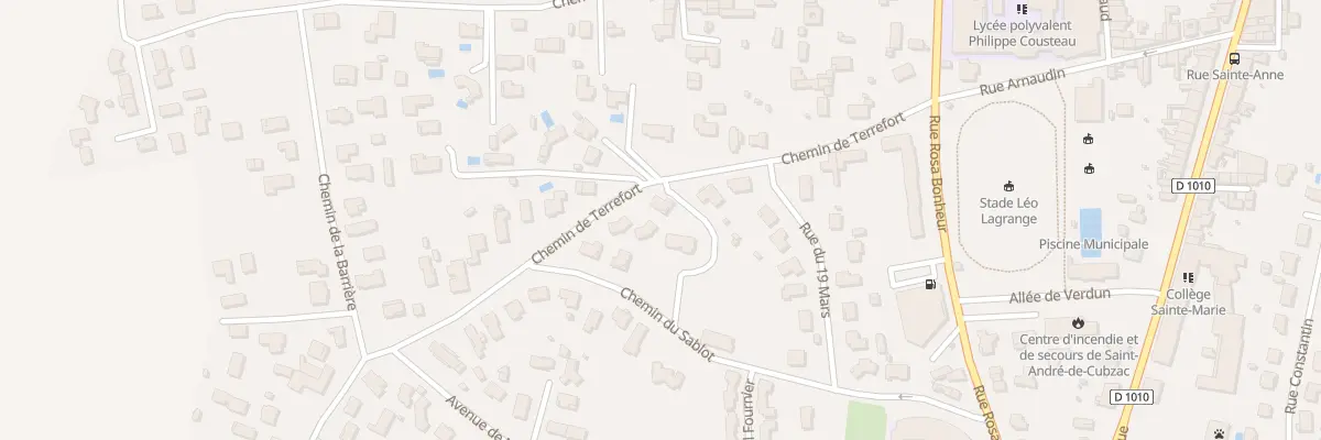 Plan du 18 Che de Terrefort à Saint-André-de-Cubzac